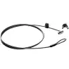 (6UW42AA) HP CABLE DE SEGURIDAD CON LLAVE PARA PORTÁTIL NEGRO