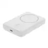 (BPD004BTWH) BELKIN CARGADOR INALAMBRICO POWER BANK 5K MAH 1XUSB-C BLANCO