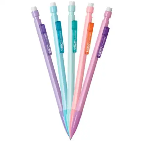 (511060) BIC PORTAMINAS MATIC PASTEL 0.7 CAJA C/SURTIDOS CAJA 12 UD