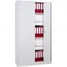 (ET410/4S-AV7) ARMARIO METÁLICO DOS PUERTAS PERSIANA CORREDERAS 100X45X198 CM (ANCHO X FONDO X ALTO) INCLUYE 4 BALDAS ACABADO...