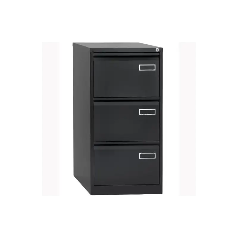 (PSF3-AV1) BISLEY ARCHIVADOR METÁLICO PSF LIGHT 3 CAJONES FOLIO CARPETAS COLGANTES MULTIFORMATO FONDO 62CM - ANTRACITA