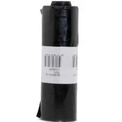(40472NE) BOLSA DE BASURA COMUN G75 50 L. 70X80 NEGRO -ROLLO 10U-