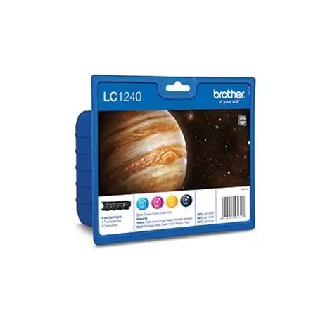 (LC1240VALBP) BROTHER TINTA BK/C/M/Y MFC-J6510DW/J6710DW/J6910DW/J430W - PACK 4 COLORES
