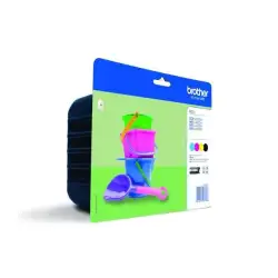 (LC221VALBP) BROTHER TINTA BK/C/M/Y DCP-J562DW - MFC-J480DW/J880DW - PACK 4 COLORES