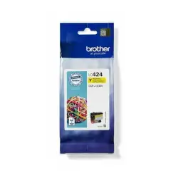 (LC424Y) BROTHER TINTA AMARILLO DCP-J1200W/J1200WE
