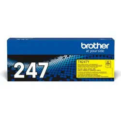 (TN247Y) BROTHER TONER AMARILLO HL-L3210CW/L3230CDW/L3270CDW - DCP-L3510CDW/L3550CDW - MFC-L3710CW/L3750CDW/L3770CDW