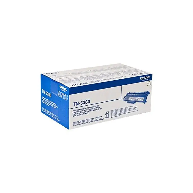 (TN3380) BROTHER TONER NEGRO HL-5440D/5450DN/5470DW/6180DW - DCP-8110DN/8250DN - MFC-8510DN/8520DN/8950DW