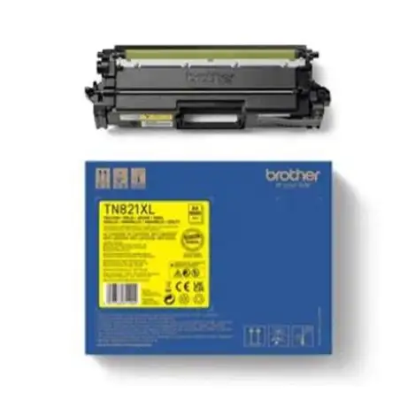 (TN821XLY) BROTHER TONER AMARILLO HL-L9430CDN/L9470CDN - MFC-L9630CDN/L9670CDN