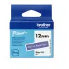 (BTAGF35) BROTHER CINTA DOMÉSTICA BTAG BLANCO SOBRE MORADO - PTN10