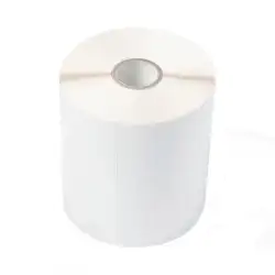 (BUS1J074102121) BROTHER ETIQUETAS DE TRANSFERENCIA TÉRMICA PRECORTADAS ACABADO MATE 102X74MM  (1.100 ETIQUETAS/ROLLO) - CAJA...