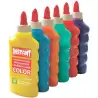 (14391) INSTANT COLA BLANCA DE COLOR PARA DECORACIÓN BOTELLA 180ML C/SURTIDOS