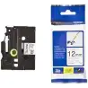 (TZEFX231) BROTHER CINTA ROTULADORA LAMINADA FLEXIBLE TEXTO NEGRO SOBRE BLANCO - 12MMX8M