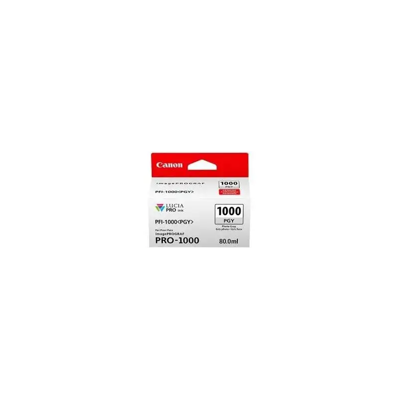 (0553C001) CANON TINTA PHOTO GRIS IMAGEPROGRAF PRO PFI-1000PGY