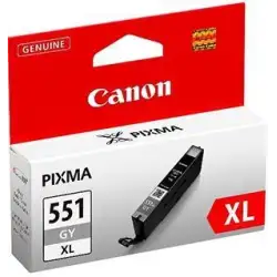 (6447B001) CANON TINTA GRIS MG 5450/6350/6400 - IP 7250 - CLI 551XLGY