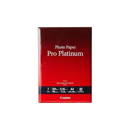 (2768B016) CANON PAPEL FOTOGRÁFICO PRO PLATINUM PT-101 - A4 21X29