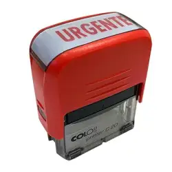 (156283R) COLOP SELLO PRINTER C20 FORMULA " URGENTE " ALMOHADILLA E/20 14X38MM ROJO