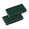 (167304) COLOP ALMOHADILLA E/40 VERDE BLISTER -2U-