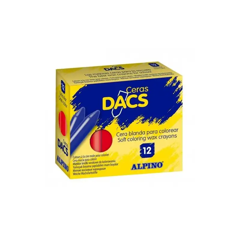 (DA060047) DACS CERAS DACS 55MM AZUL CLARO ESTUCHE DE 12