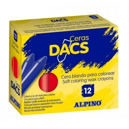 (DA060047) DACS CERAS DACS 55MM AZUL CLARO ESTUCHE DE 12