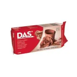 (F387100) DAS PASTA PARA MODELAR 500 GR TERRACOTA