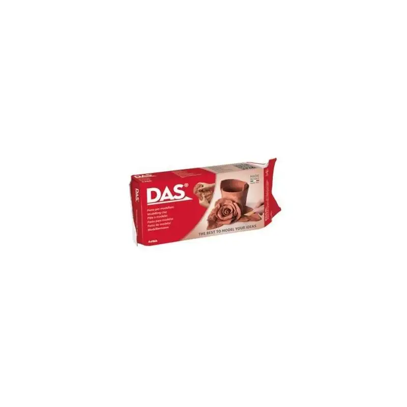 (F387100) DAS PASTA PARA MODELAR 500 GR TERRACOTA