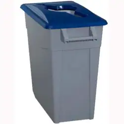(23230) DENOX  CONTENEDOR ZEUS  ABIERTO 65 LITROS AZUL