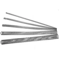 (23044) DHP ESPIRAL METÁLICA 5:1 44MM A4 PASO 64 NEGRO C/30