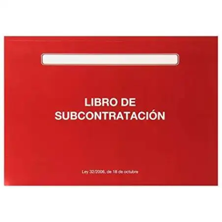 (10011) LIBRO DE SUBCONTRATACIÓN OFICIAL CASTELLANO