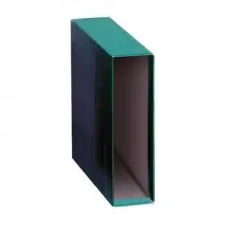 (09092) DOHE FUNDA ARCHIVADOR A4 LOMO ANCHO VERDE
