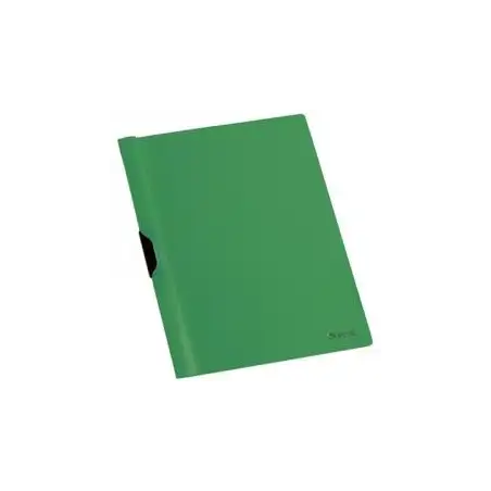 (90416) DOHE DOSSIER CLIP METALICO P.P. A4 30 HOJAS VERDE -8U-
