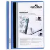 (257906) DURABLE CARPETA DE PRESENTACIÓN DOSSIER FÁSTENER DURAPLUS A4 AZUL -25 UD-