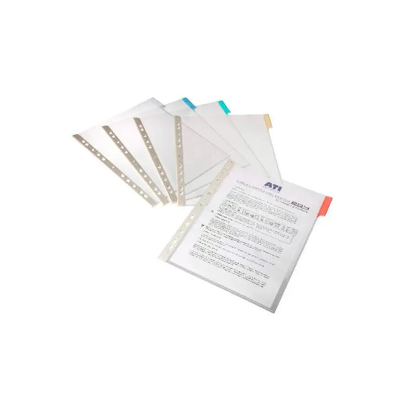 (560719) DURABLE FUNDA DE CLASIFICADOR FUNCTION PANEL A4 PLÁSTICO PACK DE 5 TRANSPARENTE
