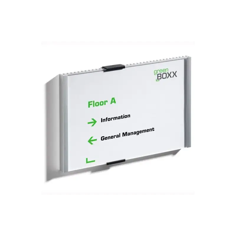 (480523) DURABLE IDENTIFICADOR PARA PUERTAS INFO SIGN PLACA DE 210X148