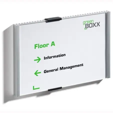 (480523) DURABLE IDENTIFICADOR PARA PUERTAS INFO SIGN PLACA DE 210X148