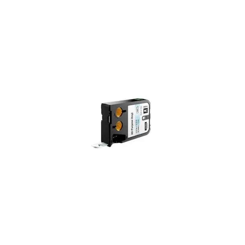 (1868741) DYMO CINTA DE TRANSFERENCIA TÉRMINA NEGRO SOBRE TRASLÚCIDO 12MMX7M VINILO