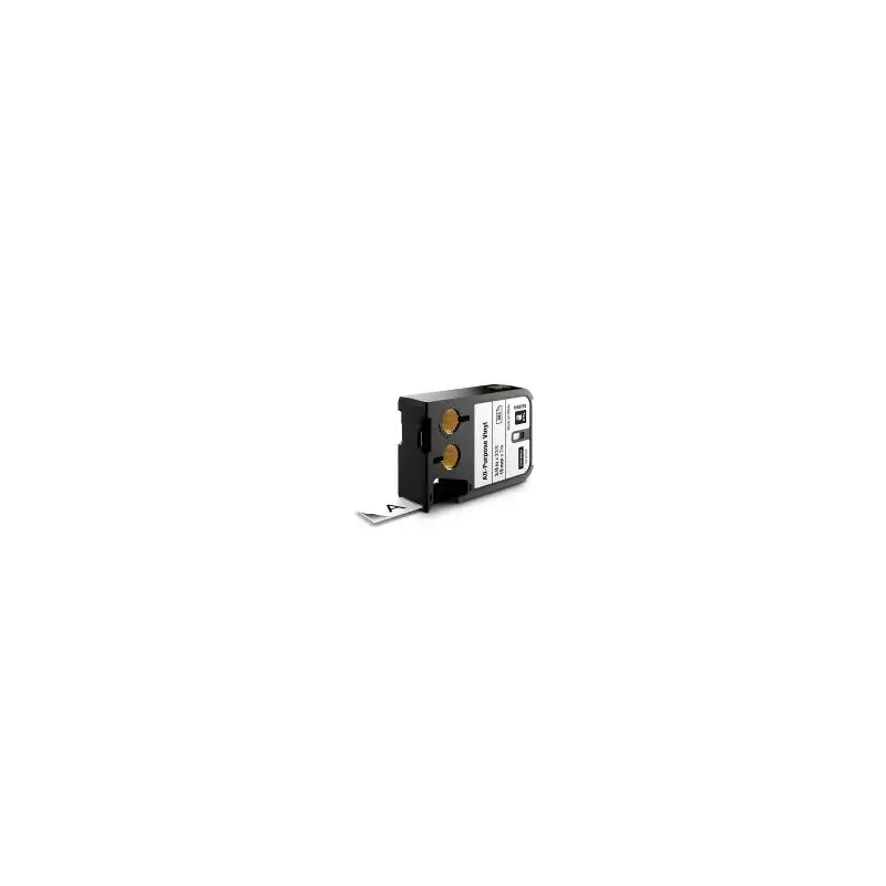 (1868810) DYMO CINTA XTL 1868810 VINILO TEXTO NEGRO SOBRE BLANCO 12MMX2
