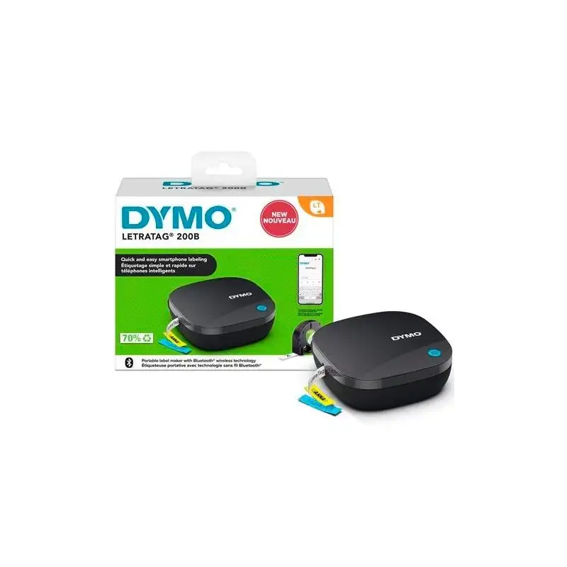 (2172855) DYMO ETIQUETADORA - ROTULADORA ELECTRÓNICA LETRATAG LT200-B APLICACIÓN MÓVIL