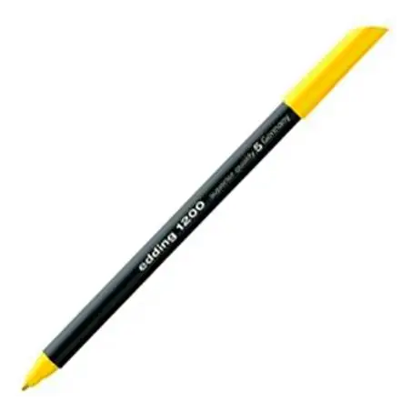 (1200-05) EDDING ROTULADOR 1200 PUNTA FINA AMARILLO
