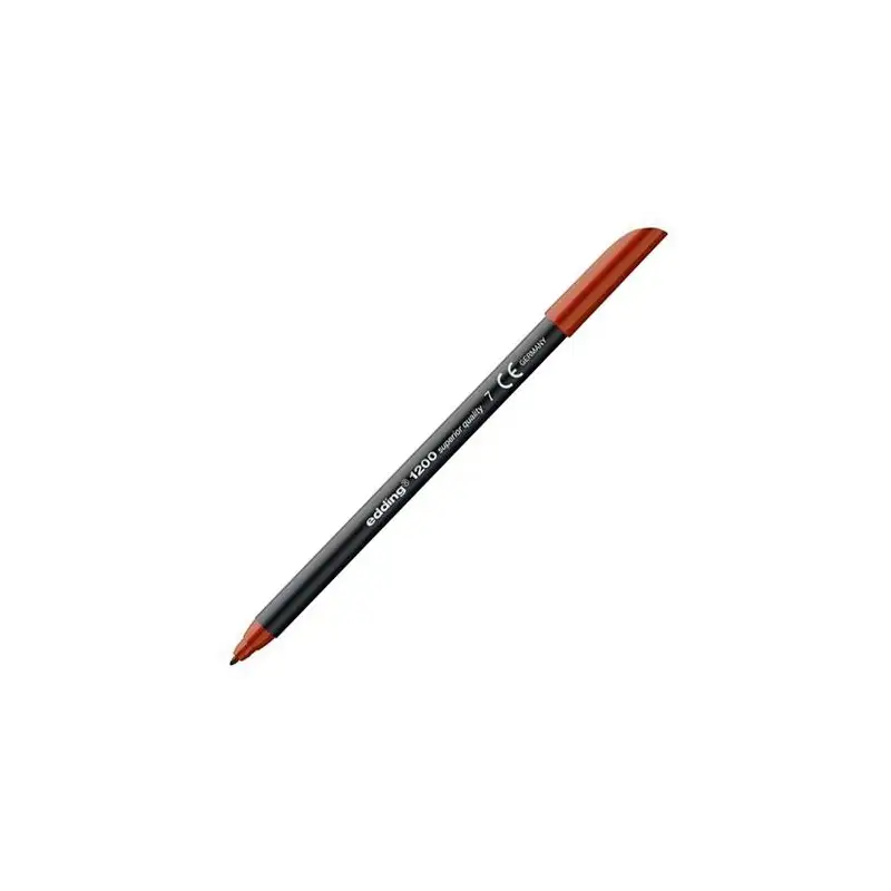 (1200-07) EDDING ROTULADOR 1200 PUNTA FINA MARRÓN