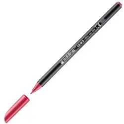 (1200-19) EDDING ROTULADOR 1200 PUNTA FINA CARMIN