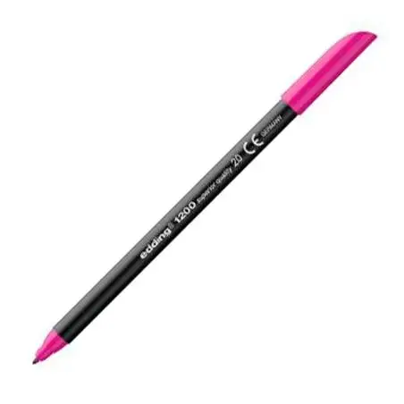 (1200-20) EDDING ROTULADOR 1200 PUNTA FINA MAGENTA