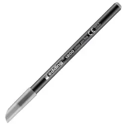 (1200-26) EDDING ROTULADOR 1200 PUNTA FINA GRIS PLATA