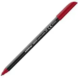 (1200-28) EDDING ROTULADOR 1200 PUNTA FINA ROJO INGLÉS