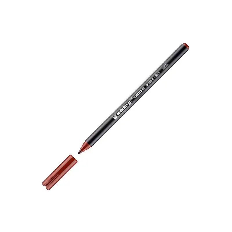(1300-07) EDDING ROTULADOR 1300 TRAZO MEDIO MARRÓN