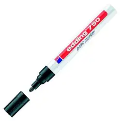(750-01) EDDING MARCADOR PERMANENTE 750 TINTA OPACA NEGRO