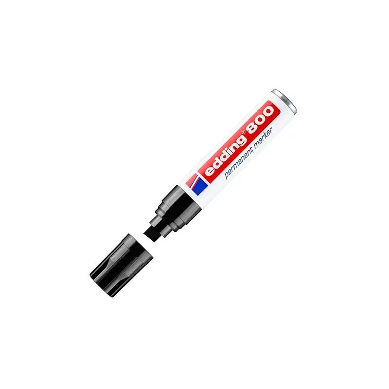 (800-1) EDDING MARCADOR PERMANENTE 800 NEGRO