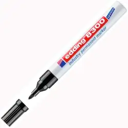 (8300-01) EDDING MARCADOR PERMANENTE INDUSTRIAL 8300 NEGRO