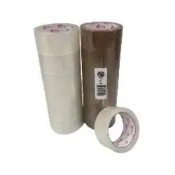 (EKR013) EKRIT PRECINTO EMBALAJE ROLLO 48MM X 132M PACK 6 UD MARRÓN