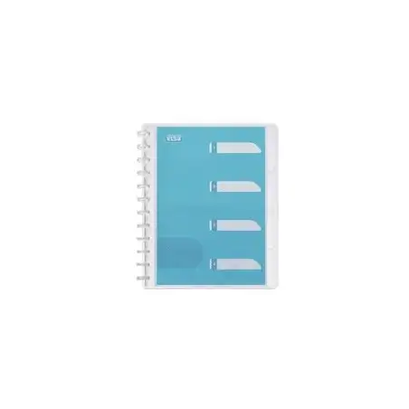 (100205613) ELBA CARPETA DE FUNDAS INTERCAMBIABLES VARIOZIP 30 FUNDAS HAWAI  4 SEPARADORES + INDICE TRANSPARENTE A4