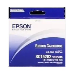 (C13S015262) EPSON CINTA NEGRO  NYLON LQ-670/680/860/1060/2500/2550 DLQ-2000 (S015016)